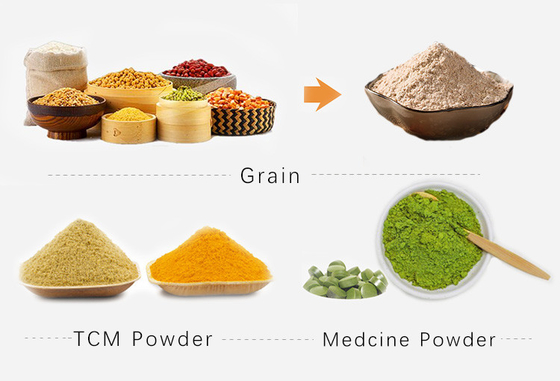 เครื่องบดผงน้ำตาลโตนดเกรดอาหาร Pin Mill Crusher
